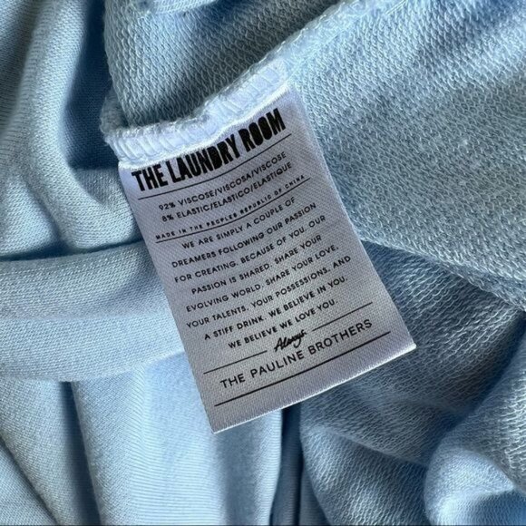 The Laundry Room Long Sleeve Beach Please Oversized Top - M - Picture 7 of 8